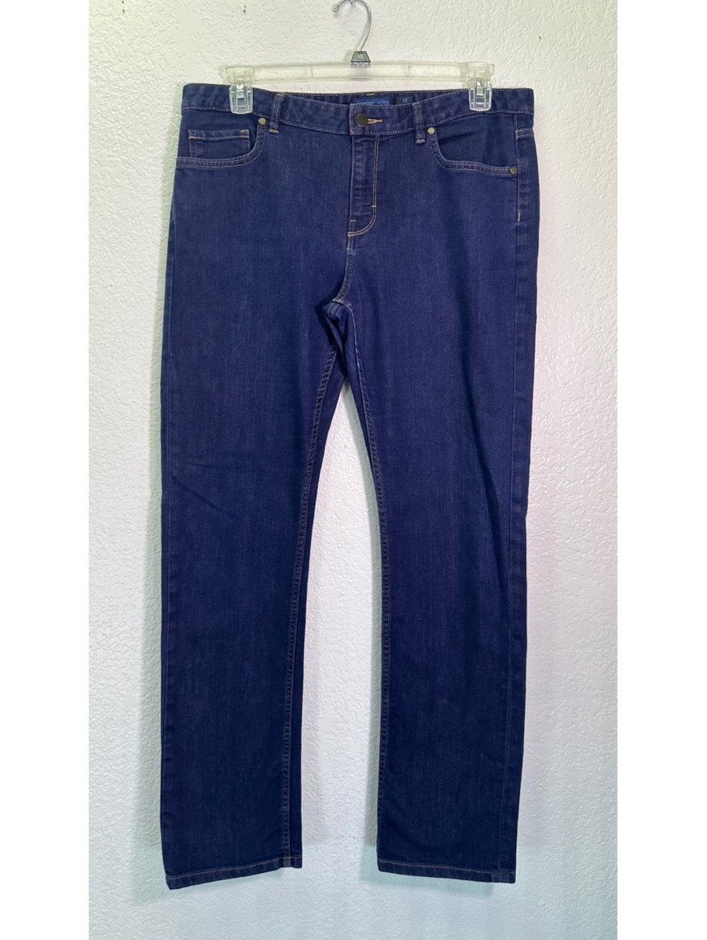 Women’s Sz 36x32 Patagonia Dark Wash Denim Jeans Mid-Rise Straight Leg
